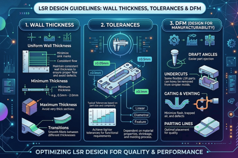 LSR Design Guidelines: Wall Thickness, Tolerances & DFM