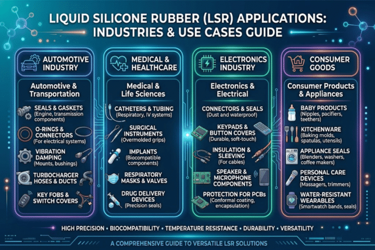Liquid Silicone Rubber Applications: Industries & Use Cases Guide