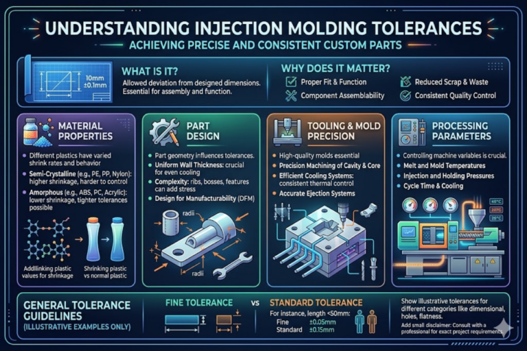 Injection Molding Tolerances: Standards, Calculations, Best Practices