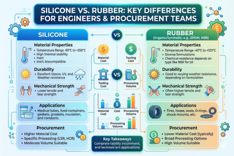 Silicone vs Rubber
