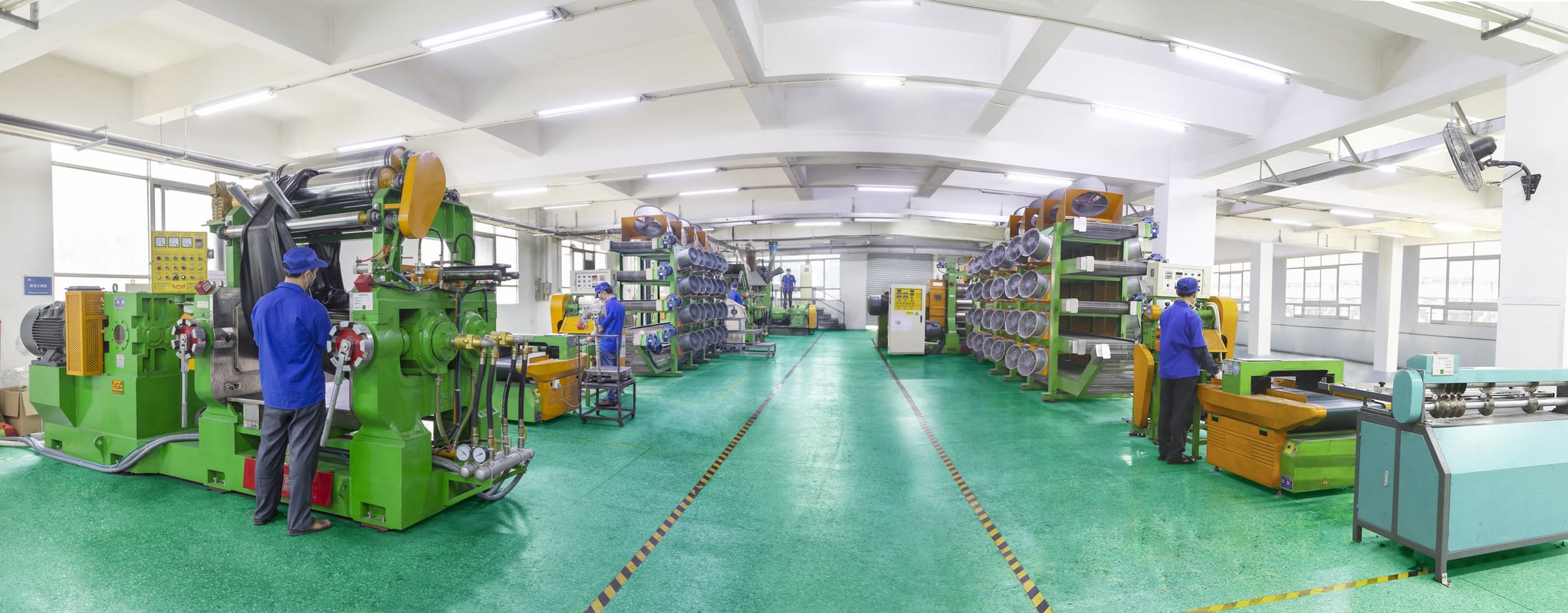 Engelhardt Rubber Mixing Production Line with MES Traceability