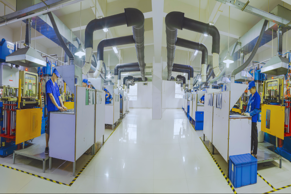 Engelhardt Silicone Compression Molding Production Cell
