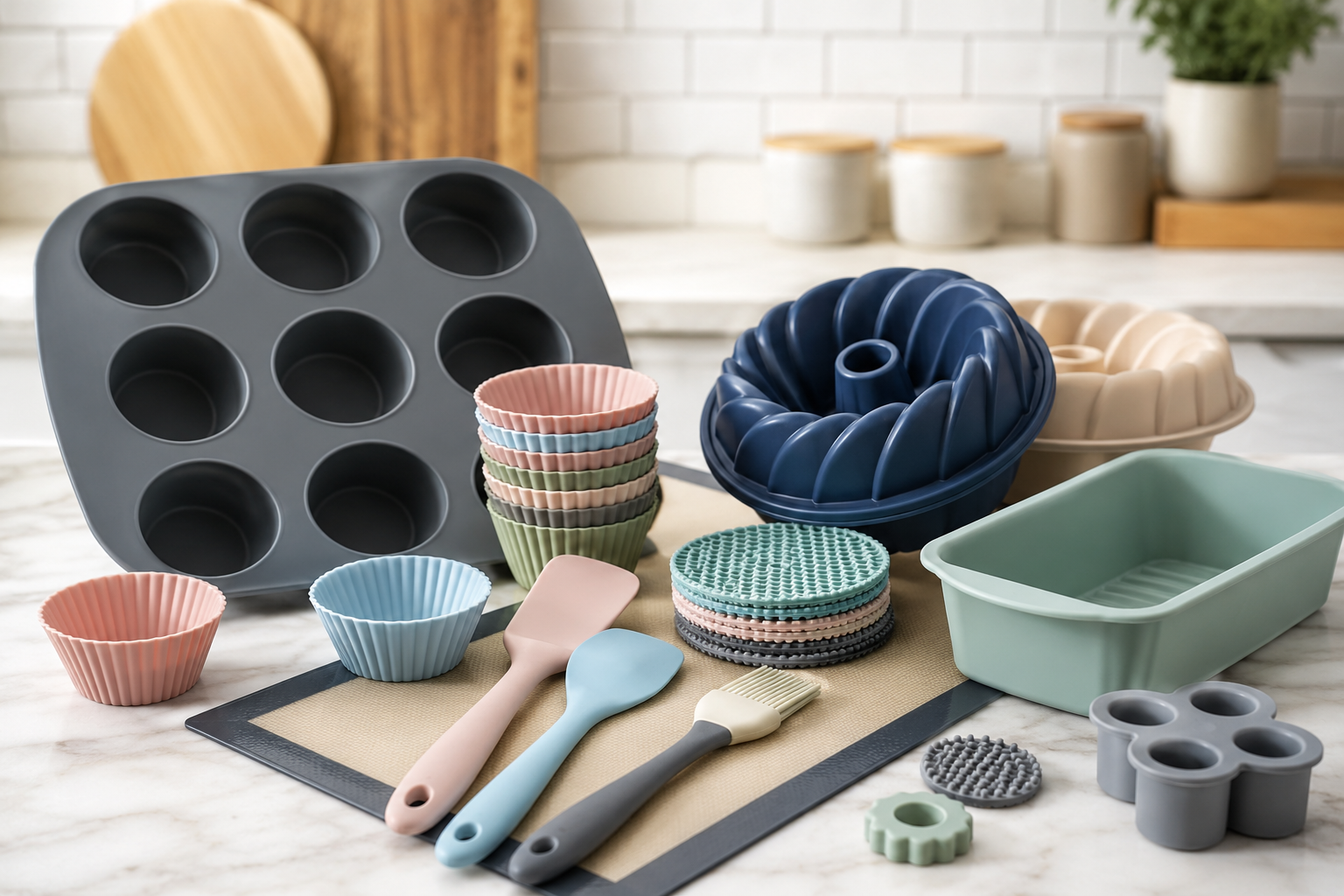 Kitchenware and consumer silicone parts