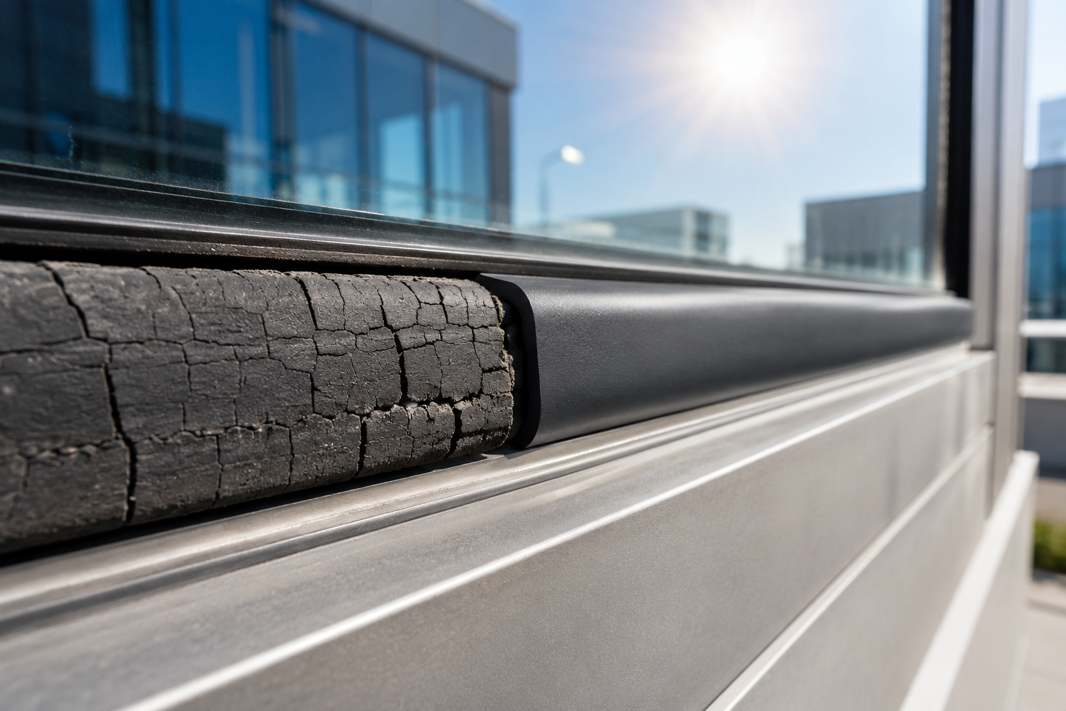 Ozone and UV ageing on general-purpose rubber