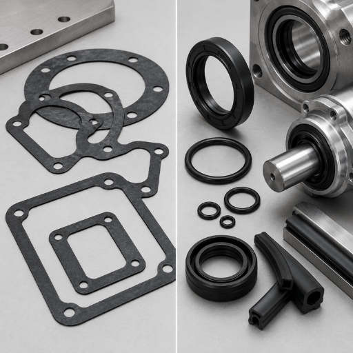 Rubber Gasket vs Rubber Seal What’s Actually the Difference