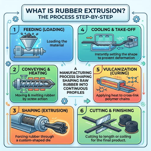 What Is Rubber Extrusion The Process, Step by Step