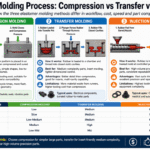 Rubber Molding Process: Compression vs Transfer vs Injection