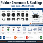 Rubber Grommets & Bushings: Types, Sizes & Material Guide
