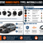 Automotive Rubber Parts: Types, Materials & Uses (2026)