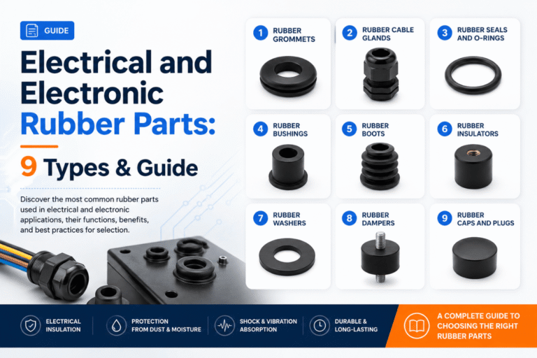 Electrical and Electronic Rubber Parts: 9 Types & Guide