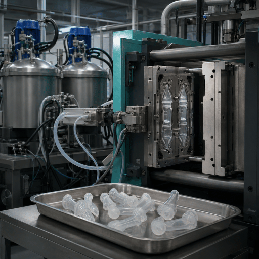 How the LSR Injection Molding Process Works: The 7-Stage Injection Cycle
