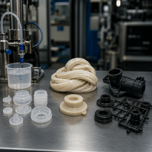 LSR vs HCR vs Conventional Rubber Injection Molding