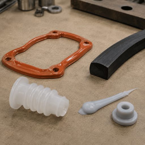 LSR vs HCR, TPE, and RTV Silicone