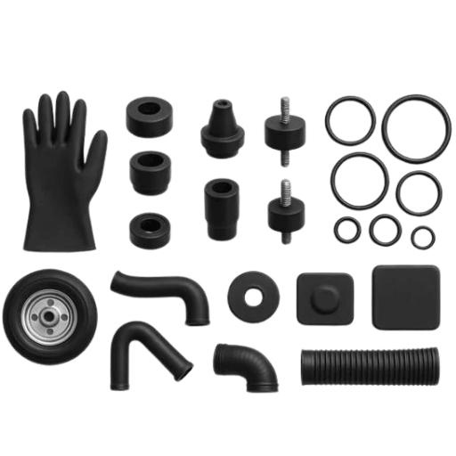 Common Custom Rubber Part Types and Their Applications