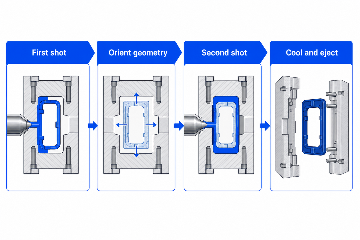 How The Two-Shot Injection Molding Process Works — Meitu Engelhardt