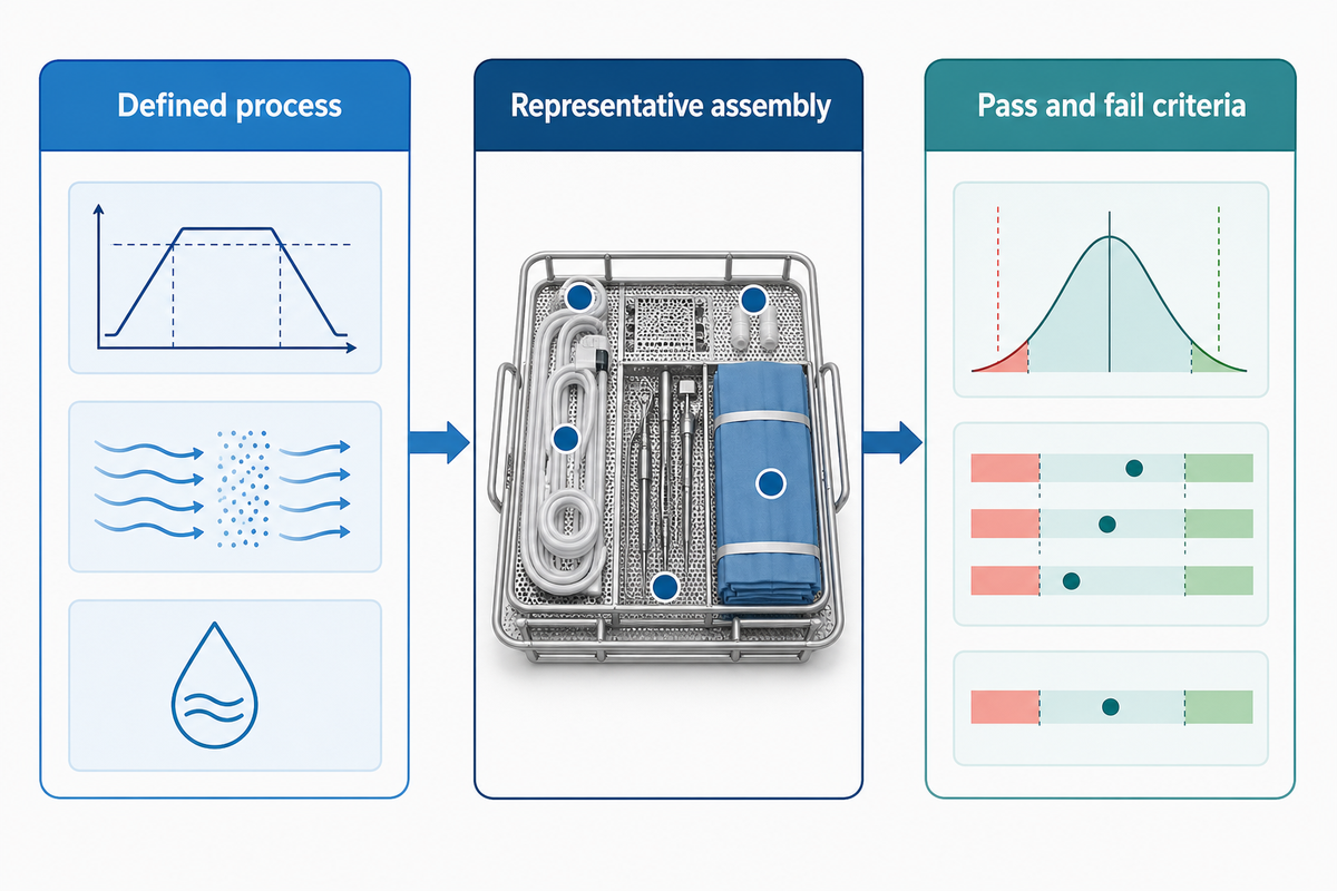 Verify Sterilization Compatibility on the Actual Configuration