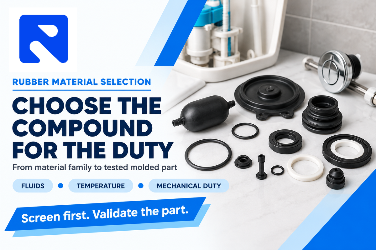 Rubber Material Selection Guide: 8 Materials Compared